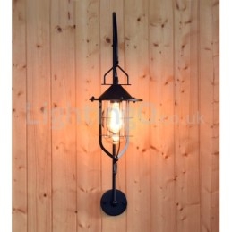 Designer Touch Decorative Retro Dock Wall Lamp Black Wharf Wall Lights Dock Sconce Restaurant Living Room Cafe Bar Clothing Store