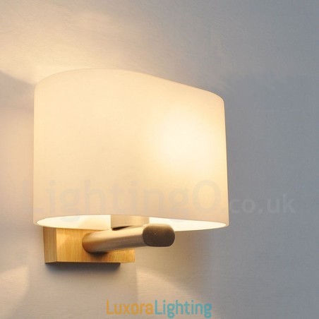 Designer Touch Decorative Modern Contemporary Wood Stainless Steel Wall Lights with Glass Shade for Aisle Bar Cafe Bedroom Study Loft Pulley Wall Lamp