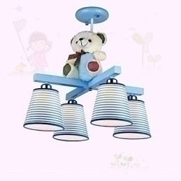 Designer Touch Decorative Flush Mount Modern Contemporary Wood Bamboo