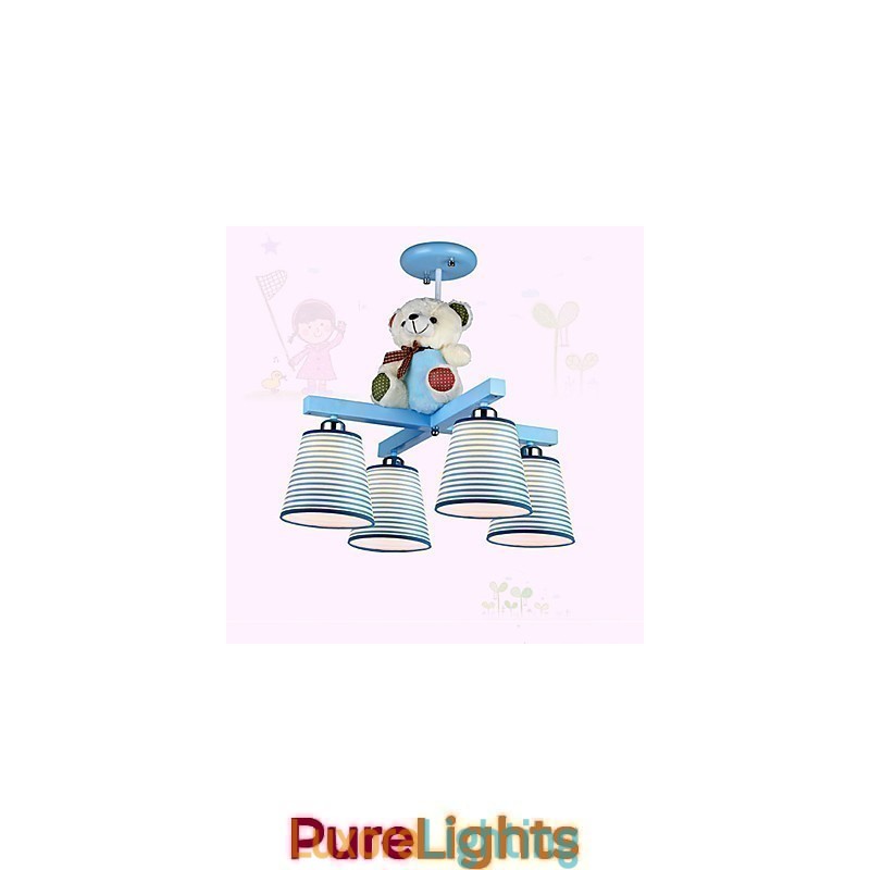 Designer Touch Decorative Flush Mount Modern Contemporary Wood Bamboo