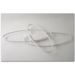 Designer Touch Decorative Dimmable Oval Modern Comtemporary Alumilium Ceiling Light Flush Mount Lamp Also Can Be Used As Wall Light