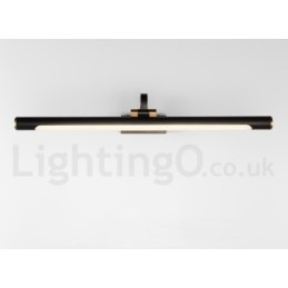 Designer Touch Decorative IPMirror Lamp Bathroom Lights Pure Brass Wall Lights with Acrylic Shade Make up Lighting