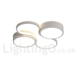 Designer Touch Decorative Dimmable Modern Comtemporary Alumilium Ceiling Light Flush Mount Lamp Also Can Be Used As Wall Light