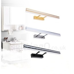 Designer Touch Decorative IP44 Mirror Lamp Bathroom Lights Up and Down Wall Lights with Acrylic Shade Make up Lighting