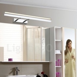 Designer Touch Decorative IP44 Mirror Lamp Bathroom Lights Up and Down Wall Lights with Acrylic Shade Make up Lighting