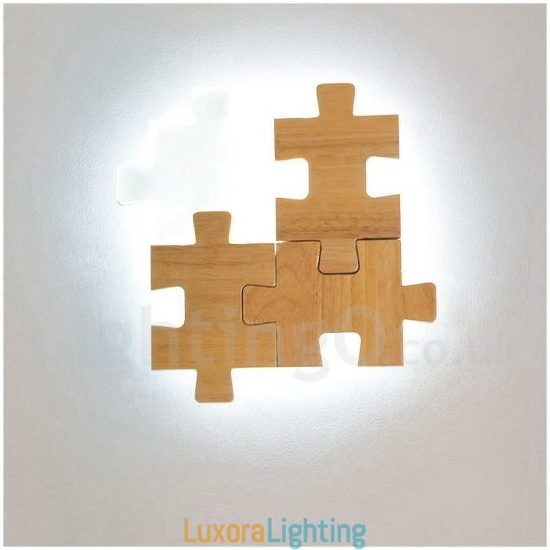 Designer Touch Decorative Wooden Wall Sconces with Acrylic Shade Modern Contemporary Wood Bamboo Wall Light