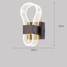 Designer Touch Decorative Modern Wall Light with Acrylic Shade for Bedroom Corridor Aisle