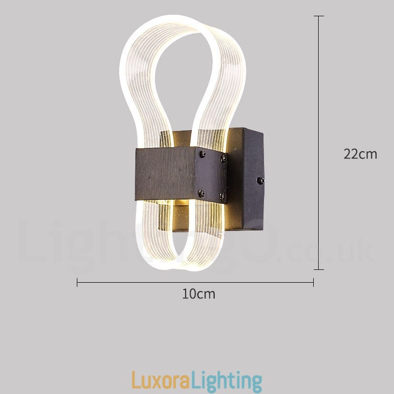 Designer Touch Decorative Modern Wall Light with Acrylic Shade for Bedroom Corridor Aisle