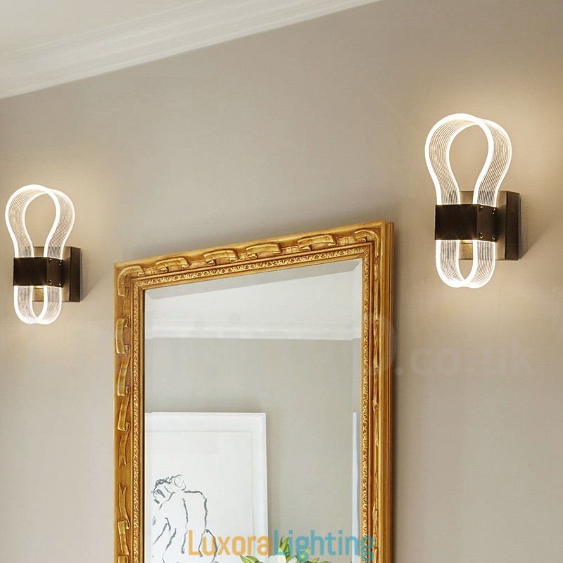 Designer Touch Decorative Modern Wall Light with Acrylic Shade for Bedroom Corridor Aisle