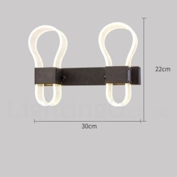 Designer Touch Decorative Modern Wall Light with Acrylic Shades for Bedroom Corridor Aisle