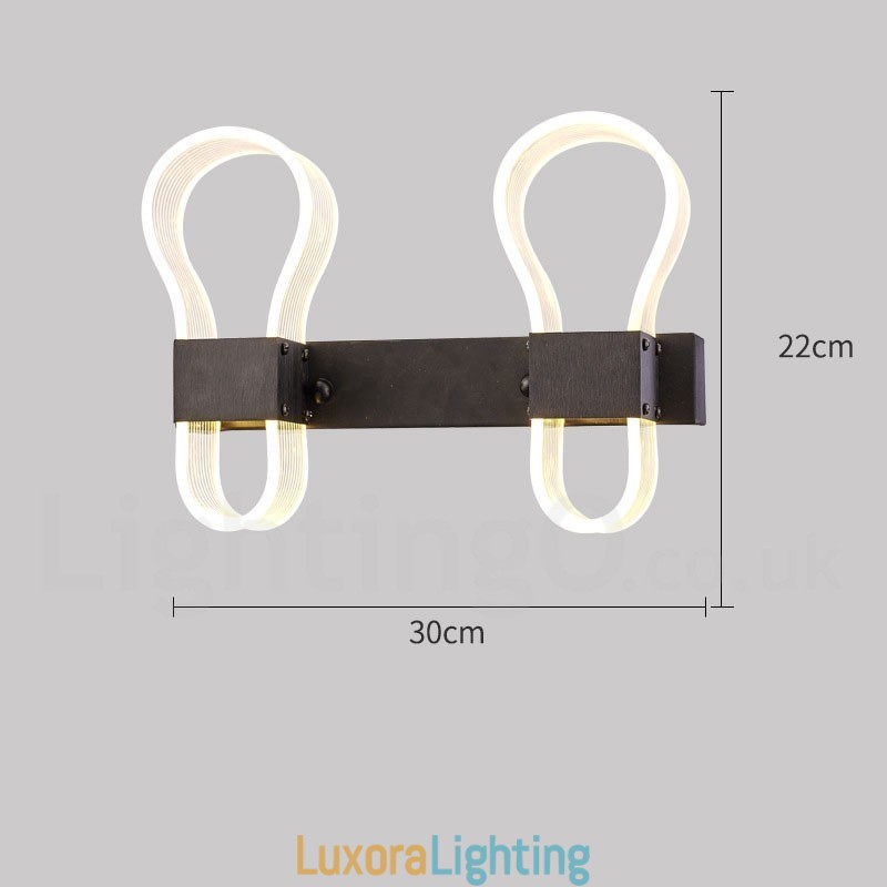 Designer Touch Decorative Modern Wall Light with Acrylic Shades for Bedroom Corridor Aisle