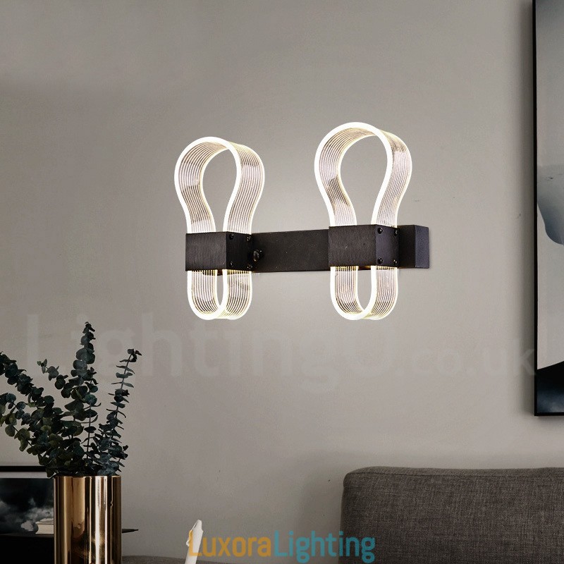 Designer Touch Decorative Modern Wall Light with Acrylic Shades for Bedroom Corridor Aisle