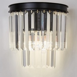 Designer Touch Decorative Modern Luxury K9 Crystal Wall Light with Crystal Shade
