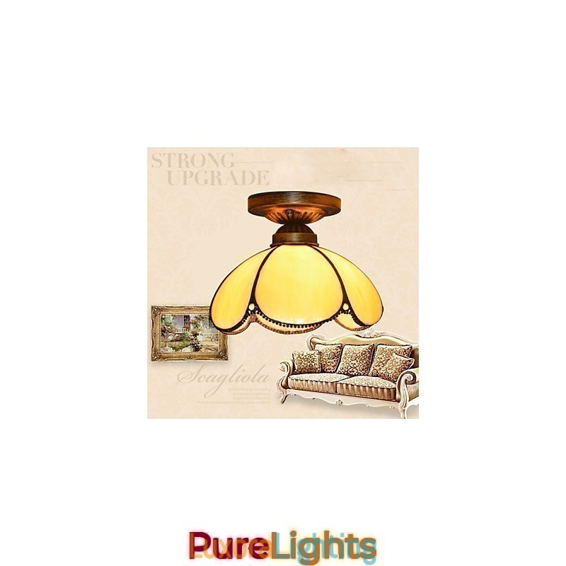 Designer Touch Decorative Europe Type Restoring Ancient Ways Is Contracted And Creative Arts Bending Absorb Dome Light Lamp