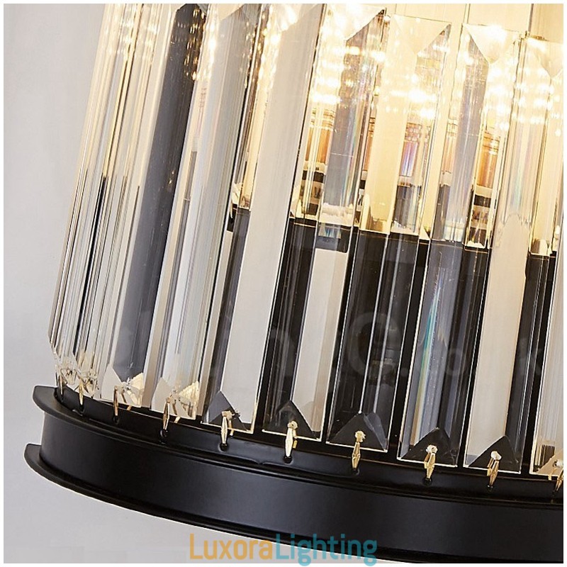 Designer Touch Decorative Modern Luxury K9 Crystal Wall Light with Crystal Shade