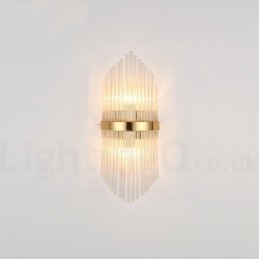 Designer Touch Decorative Modern Luxury K9 Crystal Wall Light with Crystal Shade