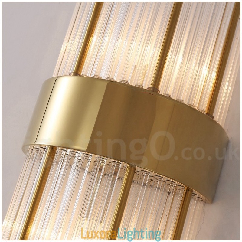 Designer Touch Decorative Modern Luxury K9 Crystal Wall Light with Crystal Shade