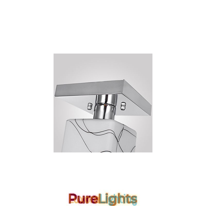 Designer Touch Decorative Modern Contemporary Mini Style Electroplated Metal Flush Mount