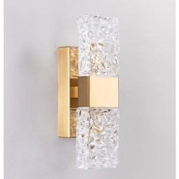 Designer Touch Decorative Modern Crystal Flush Mount Wall Light for Bedside Porch Aisle Living Room Bedroom Study