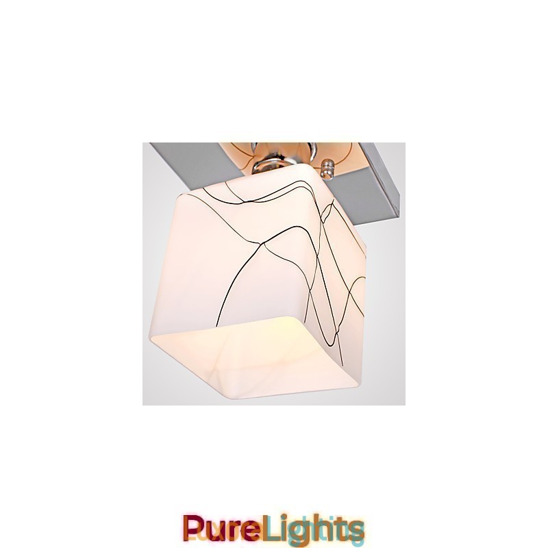 Designer Touch Decorative Modern Contemporary Mini Style Electroplated Metal Flush Mount