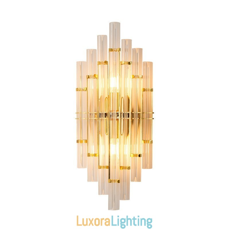 Designer Touch Decorative Hotel Light Luxury Crystal Wall Lamp Post modern Personality Living Room Aisle Entrance Backdrop Wall Lamp Bedroom Bedside Sconces
