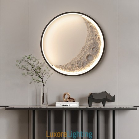 Designer Touch Decorative Nordic Indoor Round Background Wall Wall Lights