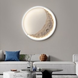 Designer Touch Decorative Nordic Indoor Round Background Wall Wall Lights