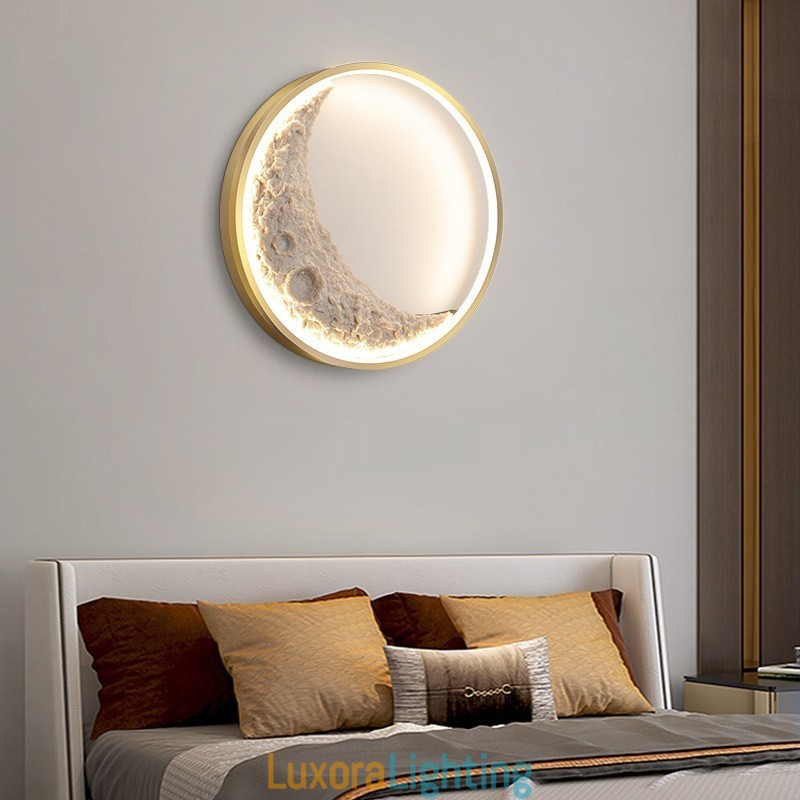 Designer Touch Decorative Nordic Indoor Round Background Wall Wall Lights