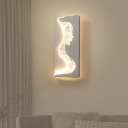 Designer Touch Decorative Indoor Lovely Girls Facing left Right Wall Light