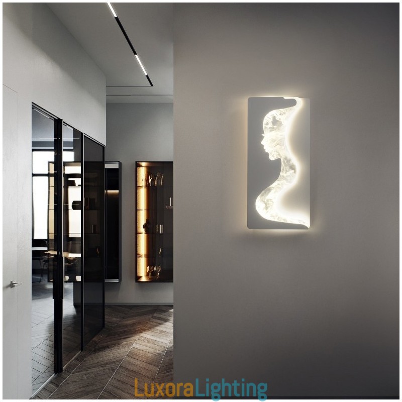 Designer Touch Decorative Indoor Lovely Girls Facing left Right Wall Light