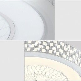 Designer Touch Decorative Modern Contemporary Metal Flush Mount