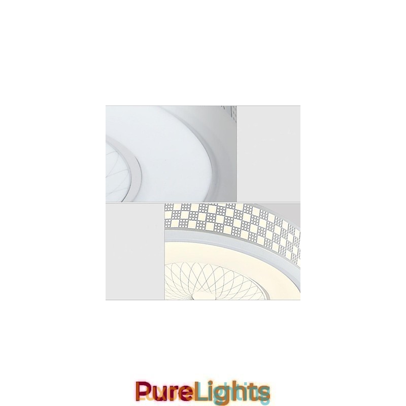 Designer Touch Decorative Modern Contemporary Metal Flush Mount