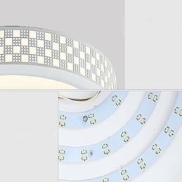 Designer Touch Decorative Modern Contemporary Metal Flush Mount