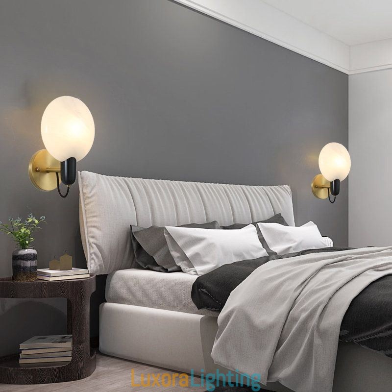 Designer Touch Decorative Marble Wall lamp Corridor Wall Sconce Room Bathroom Wall lights