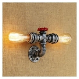 Designer Touch Decorative Vintage Retro Water Pipe Industrial Sconces Wall Lamp