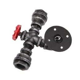 Designer Touch Decorative Vintage Retro Water Pipe Industrial Sconces Wall Lamp