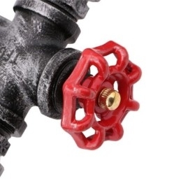 Designer Touch Decorative Vintage Retro Water Pipe Industrial Sconces Wall Lamp