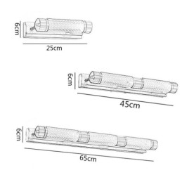 Designer Touch Decorative Wall Lamp Brass Acrylic Cylinder Mirror Front Light