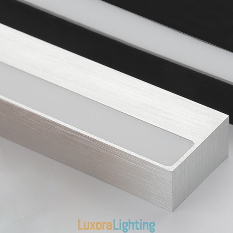 Designer Touch Decorative Modern Mirror Front Light Wall Lamp Acrylic Washroom Makeup Lighting