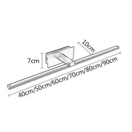 Designer Touch Decorative Contemporary Wall Lamp Mirror Front Light Acrylic Lighting Washroom