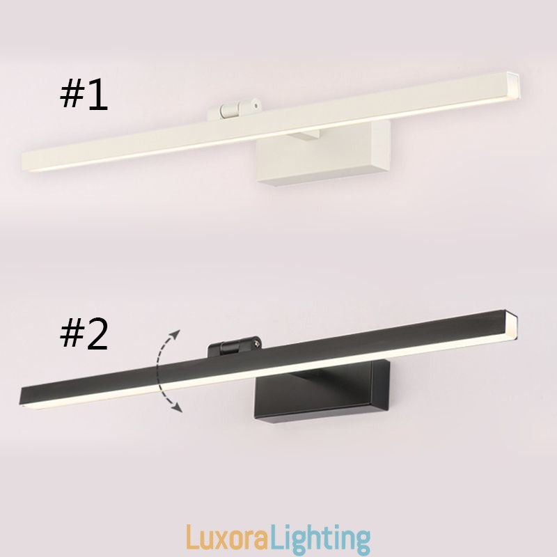 Designer Touch Decorative Nordic Style Mirror Front Light Angle Adjustable Wall Lamp Washroom