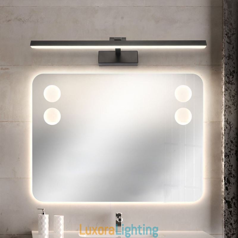 Designer Touch Decorative Nordic Style Mirror Front Light Angle Adjustable Wall Sconce Washroom