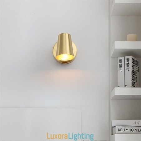 Designer Touch Decorative Nordic Brass Mirror Front Light Spot Wall Lamp