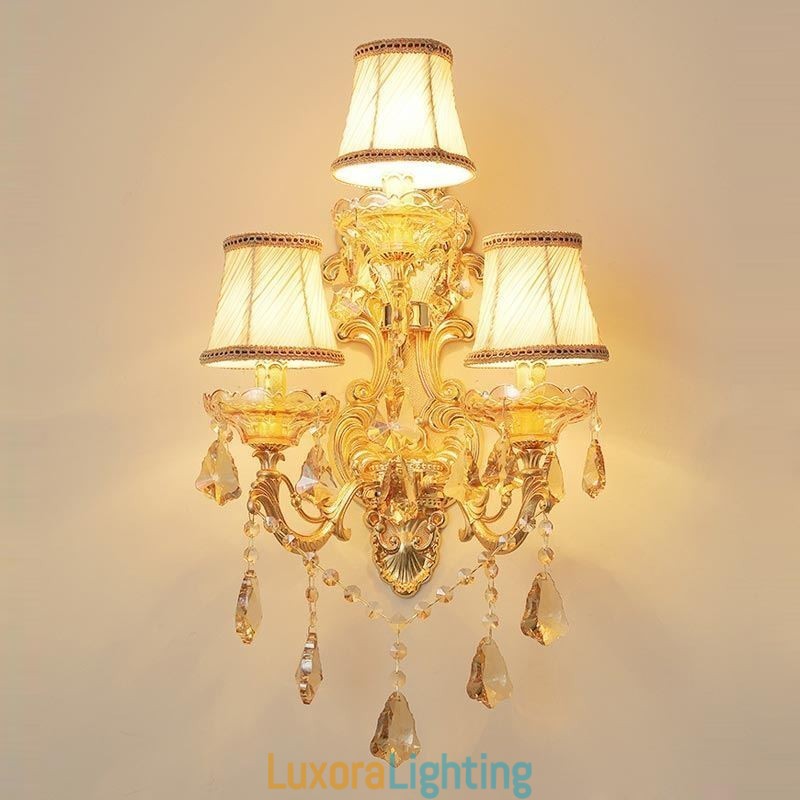 Designer Touch Decorative Luxurious Wall Lamp Elegant Wall Sconce Decoration Lamp Bedside Lighting