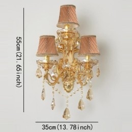 Designer Touch Decorative Luxurious Wall Lamp Elegant Wall Sconce Decoration Lamp Bedside Lighting