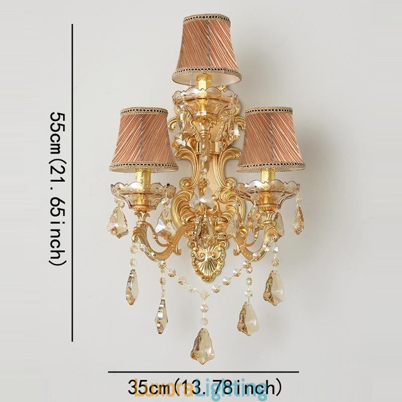 Designer Touch Decorative Luxurious Wall Lamp Elegant Wall Sconce Decoration Lamp Bedside Lighting