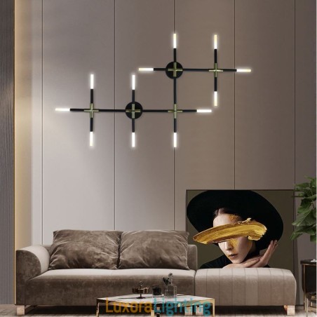 Designer Touch Decorative Wall Light Splicing Warm White Creative Wall Sconce DIY Combination Lamp