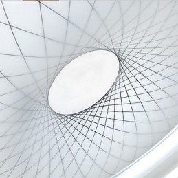 Designer Touch Decorative Circular Dome Light Romantic Crystal Lamp Light