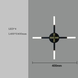 Designer Touch Decorative Wall Light Modern Minimalist Warm White Creative Wall Sconce