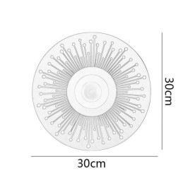 Designer Touch Decorative Wall Sconce Nordic Full Copper Hollow Round Wall Light